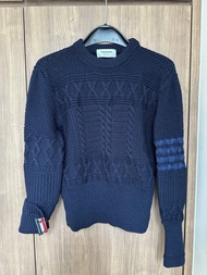 Thom Browne Knitwear Wool Knit Sweater Pullover 冷衫 針織 外套 Size 1