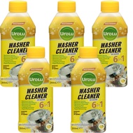 (Dettol สินค้าทดแทน)Urolu 6in1 Washing Machine Cleaner น้ำยาล้างถังเครื่องซักผ้าแบบน้ำ ใช้ได้ทั้งฝาห