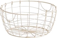 Avite ZK-707-IV Basket Swell Round Basket, L/IV (W x D x H): 7.9 x 7.9 x 3.5 inches (20 x 20 x 9 cm)