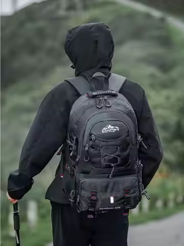 40L Hiking Backpack Men's and Women's Travel Backpack Camping Waterproof Outdoor Daypack Lightweight