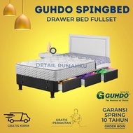 ready Guhdo fullset Kasur Drawer Bed/laci New Prima HB Prospine uk
