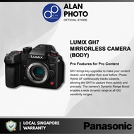Panasonic Lumix GH7 Mirrorless Camera Body & with 12-60mm F2.8-4 Kit Lens | Panasonic Singapore Warr