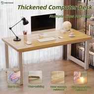 Office Table Thickened Study Table Long Desk Computer Table Durable Writing Desk 80/100/120/140CM