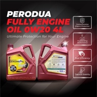 Perodua Fully Synthetic Engine Oil 0W20 -4L