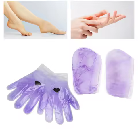 Paraffin Wax Gloves Healing Softening Smoothing Skin Wax Caring Treatment Mask for Hand Feet Paraffi
