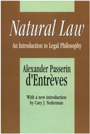 Natural Law Alexander Passerin d'Entreves