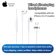 iPhone Headphones EarPods with USB-C Connector (Type-C) For iPhone 17、16、15 Wired In-Ear Headphones
