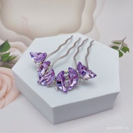 Hairpin Back of the Head Female Hairpin Ornaments Korean Iron Chainring Hair Comb Elegant Teeth Adul