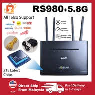 MODIFIED MODEM RS 980+ 5.8G ROUTER MODEM UNLOCKED UNLIMITED HOTSPOT WIFI TETHERING