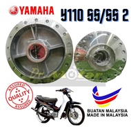YAMAHA Y110 SS Buyung Chrome Gantang Chrome Hub Depan Belakang Front Rear 100% Good Quality &Heavy D