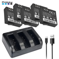AZ16-1 AZ16-2 Battery for Xiaomi Yi 4K, Yi 4K+, Yi Lite, YI 360 VR Action Camera + 3-Channel  AZ16-1