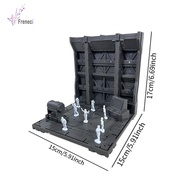 [Freneci] Garage Battle Base Scene Diorama Base DIY Combination Doll Display Background