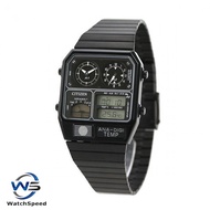 Citizen JG2105-93E ANA-DIGI TEMP Reissue Model Wristwatch Black