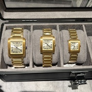 French Series TAN/k Stainless Steel Quartz Watch 904L