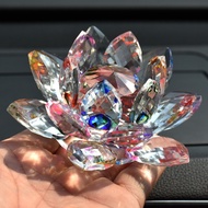 Lingyun Crystal Lotus Manufacturer Wholesale Home Decoration Living Room Decoration Crystal Crafts C