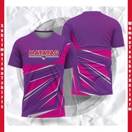 Brand New Sublimation Shirt Women's Purple Teacher Uniform Matatag T Shirt