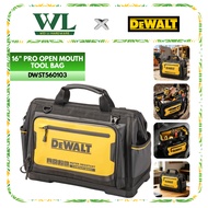 DEWALT DWST560103-DW100 PRO Open Mouth Tool Bag 16"/Tool Bag/DEWALT Bag/Heavy Duty