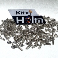 Split nails, rivet nails, helmet buttons