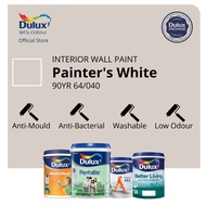 Dulux Wall/Door/Wood Paint - Painter's White (90YR 64/040) (Ambiance All/Pentalite/Wash &amp; Wear/Better Living)
