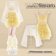 Spring Retro Western Style Outfit - Dopamine-Inspired Two-Piece Set