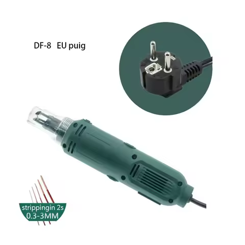 New DF-8 Enameled Wire Electric Paint Squeegee 110 / 220V Handheld Paint Scraper 0.3-3.0mm Wire Peel