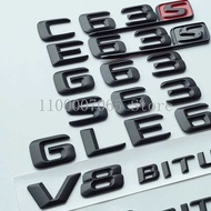 2015 Matte Black Letters C63 E63 G63 S63 Gle63 V8 Biturbo S Coupe Side