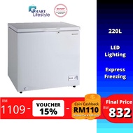 [FREE SHIPPING] Sharp Dual Mode Chest Freezer SJC218