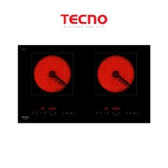 Tecno TG2008VC 73cm 2-Zone Built-in Vitro Ceramic Hob