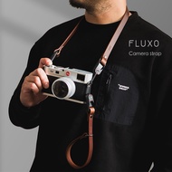 < Ready Stock Invoices > FLUXO Camera Shoulder Strap Lanyard Wrist Strap Genuine Leather Quick Relea