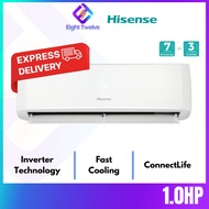 [READY STOCK] HISENSE Air Cond Inverter / Non Inverter 冷气机 1hp~2.5hp Auto Clean 冷气
