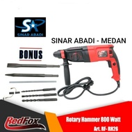 REDFOX RF-RH26 MESIN BOR PAHAT ROTARY HAMMER 26mm 3MODE REDFOX RFRH26