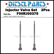 2Pcs Common Rail Fuel Injector Control Valve F00RJ00375 FOORJ00375 for Mitsubishi Fuso Trucks Buses 