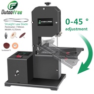 1750RPM Electric Table Saw Lathe Machine 800W Multifunctional Band Saw Machine Woodworking DIY Polis