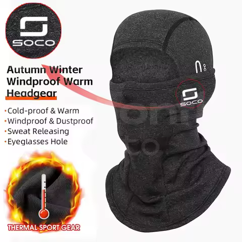 For Super Soco CPx CUmini CUx TC 50 TC Max Wanderer TCMax 2019-2022 Winter Warm Tactical Balaclava M