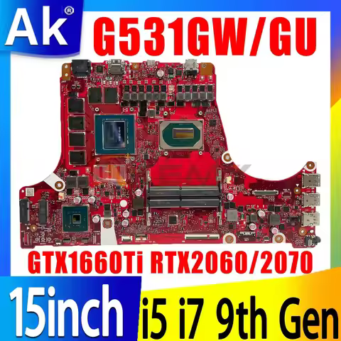 For ASUS ROG G531G G531GU G531GV G731GV Motherboard G531GW W I5 I7 Strix G15 G531GS G531GM 100% Test