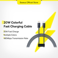 Baseus PD 20W USB C Cable for iPhone 13 Pro Max Fast Charging USB C Cable for iPhone 12 mini pro max Data USB Type C Cable