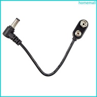HO Clip Converter Power Cable 9 Volt Power Supply Cable Snapping Connector