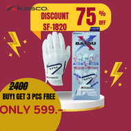 Big discount ! Kasco Golf Glove Buttu Fit Golf Nanofront  ถุงมือกอล์ฟ Buy 1 get 3 Free