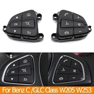 Car Steering Wheel Control Switch Button Repair Kit For Mercedes BENZ C GLC Class W205 W253 C200 C30