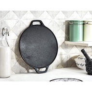 Khoobsoorat Double Seasoned CAST IRON TAWA/DOSA/FLAT PAN - 3 SIZES(26/30/36 CM)/4mm Thickness Dosa P