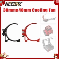 NEEBRC RC Motor Cooling Fan Holder 30/40mm Aluminum Heatsink For 1/10 1/8 RC Car 4068 4082 4092 4074