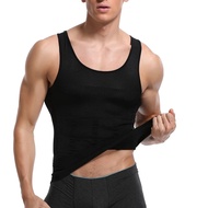 Compression Shirt Weight Loss Shaping Vest Mens Gym Workout Sleeveless Mens Abdominal Waist Training