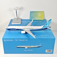 NG 95005 95006 1: 200 Boeing Original Factory B737MAX10 N27751 N27752 Alloy