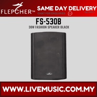 Flepcher FS-530 Fashion Speaker - Black / White ( FS530 / FS 530 )