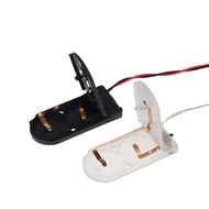 Dual CR2032 Button Battery Box Two-Section 6V Battery Holder 2pcs 2032 Button Battery Flip with Swit