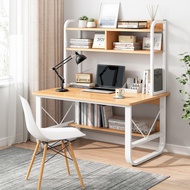 [COD] Computer desk desktop corner bookshelf combination home student simple rental bedroom writing