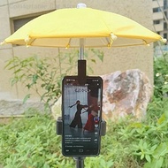 Phone Shade Umbrella Sun Shield Umbrella Phone Holder Outdoor Cell Phone Rainproof Motorcycle Phone 