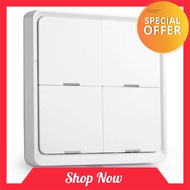 Special Offer Tuya ZigBee Wireless Smarts Scene Switch 4 Gang Scenario Switch 4 Road Slab Scene Keys