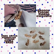 Brooch Fareha Exclusive / Hijab Pin Exclusive
