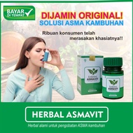 ASMAVIT ERDELINI ASMAVIT OBAT ASMA BATUK SESAK NAFAS PILEK SINUSITIS FLU MIGRAIN BRONKITIS TBC KAPSU